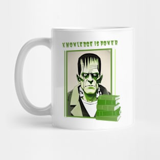 knowledge is Power The Monster Mug